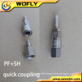 flat faced hydraulic coupling half quick disconnect onnect couplers